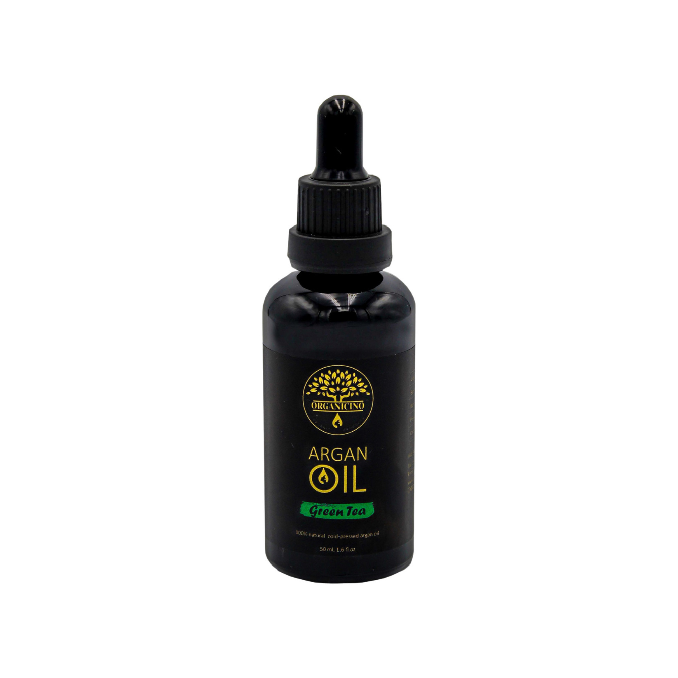 Argan oil infused with green tea